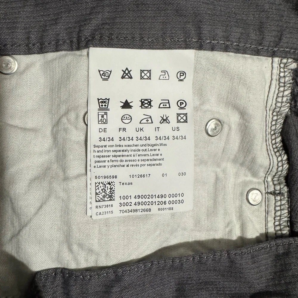 🕶️HUGO BOSS👖NEW WITHOUT🙍🏻‍♂️Gray Dress Pants for Men,🕶️